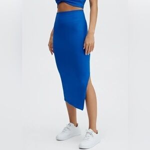 FABLETICS HIGH WAISTED RIBBED SEAMLESS SKIRT